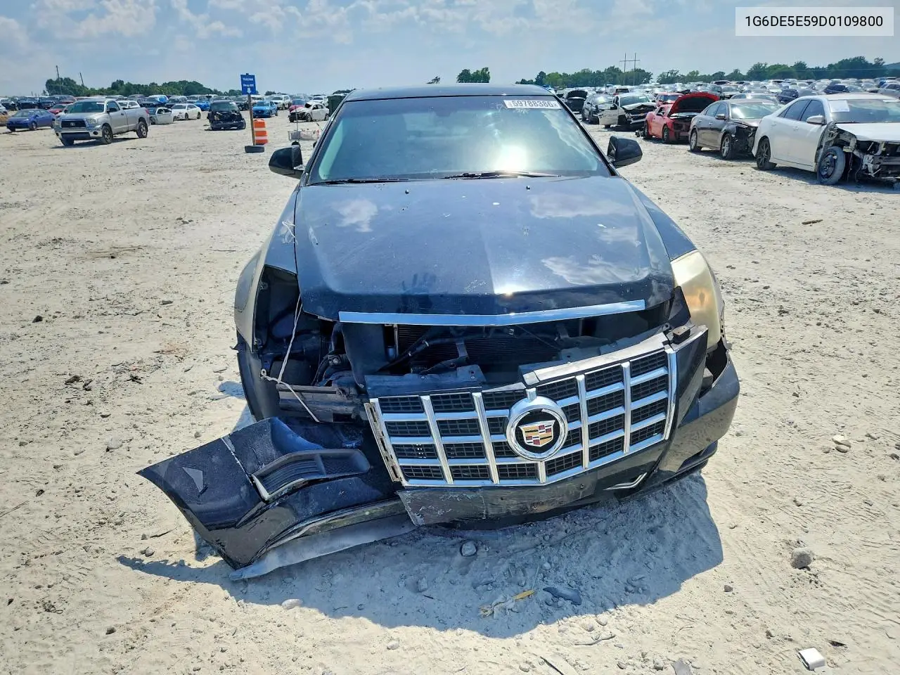 2027 Cadillac Cts Luxury Collection VIN: 1G6DE5E59D0109800 Lot: 59788386