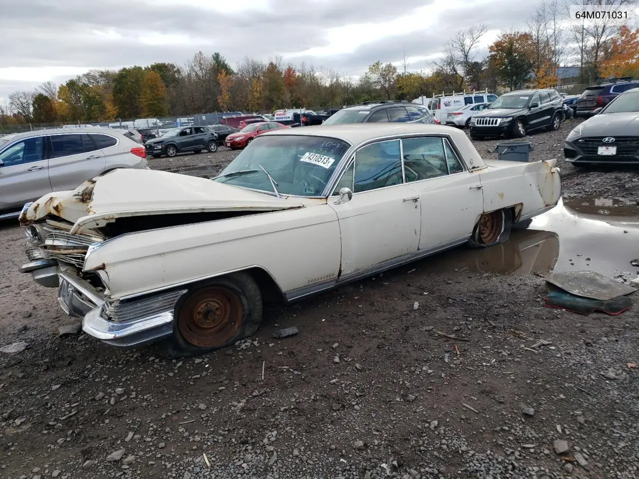 1964 Cadillac Deville VIN: 64M071031 Lot: 74310513
