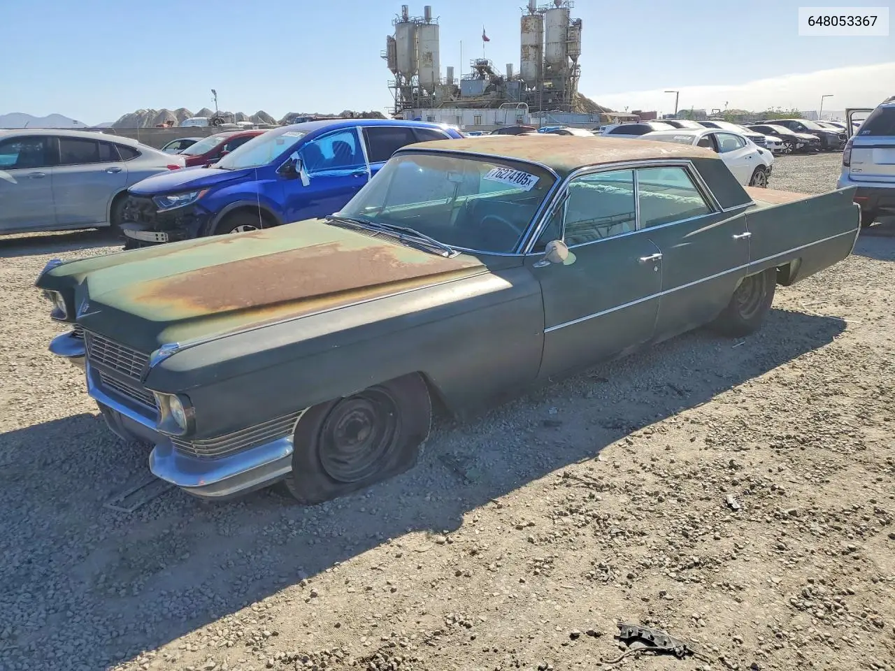 1964 Cadillac Deville VIN: 64B053367 Lot: 76274105