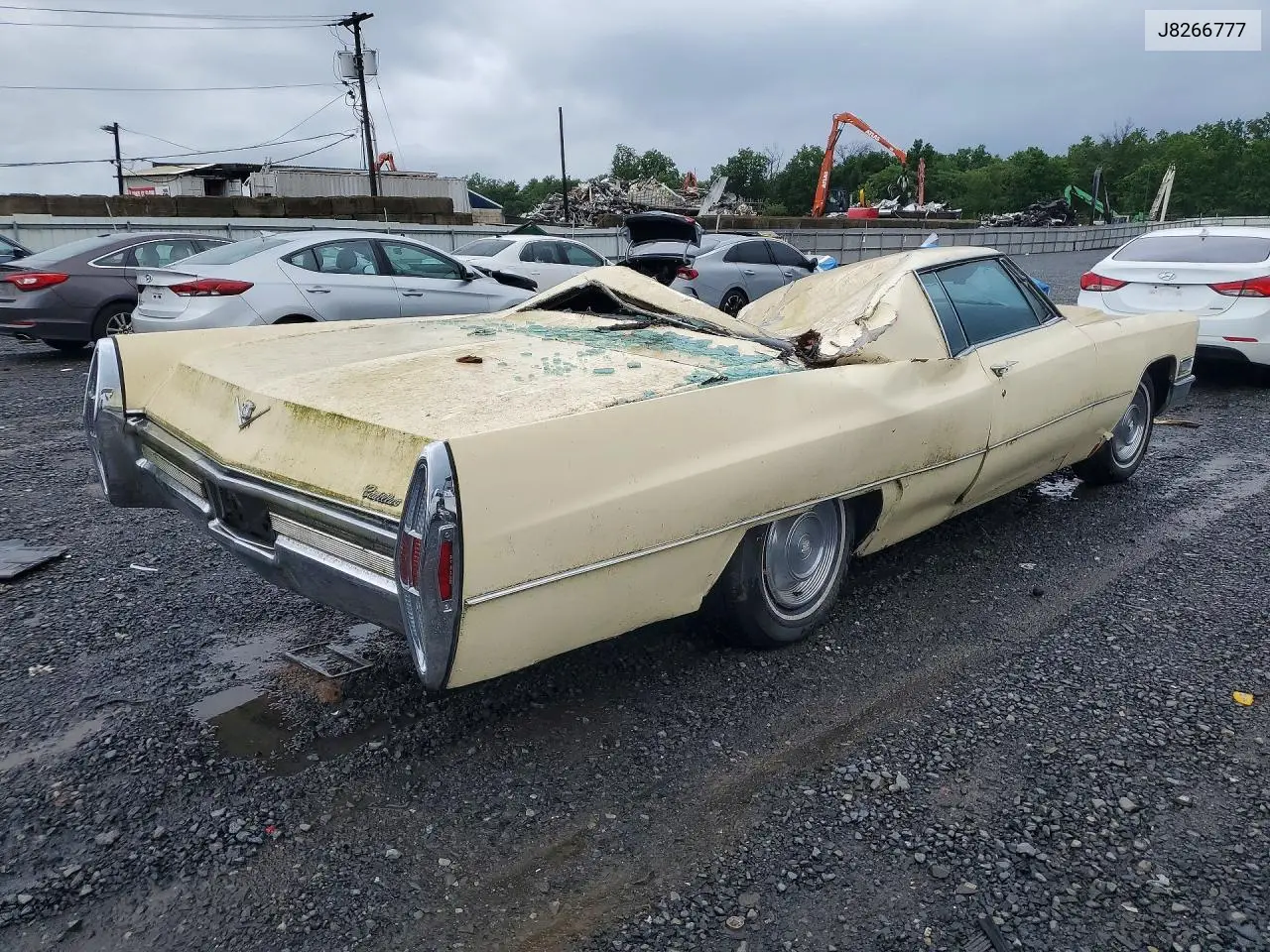 1968 Cadillac Deville VIN: J8266777 Lot: 60486156
