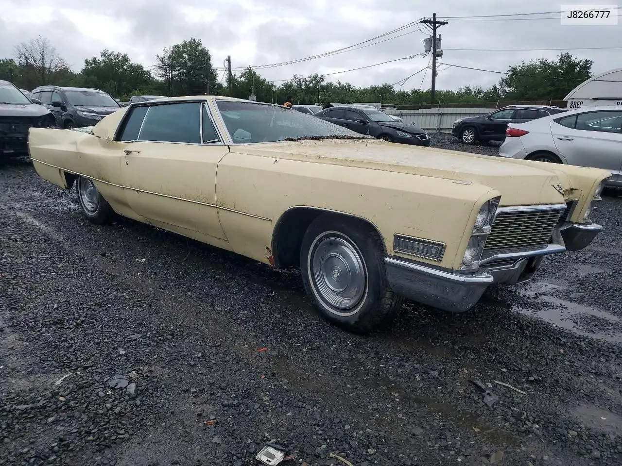 1968 Cadillac Deville VIN: J8266777 Lot: 60486156