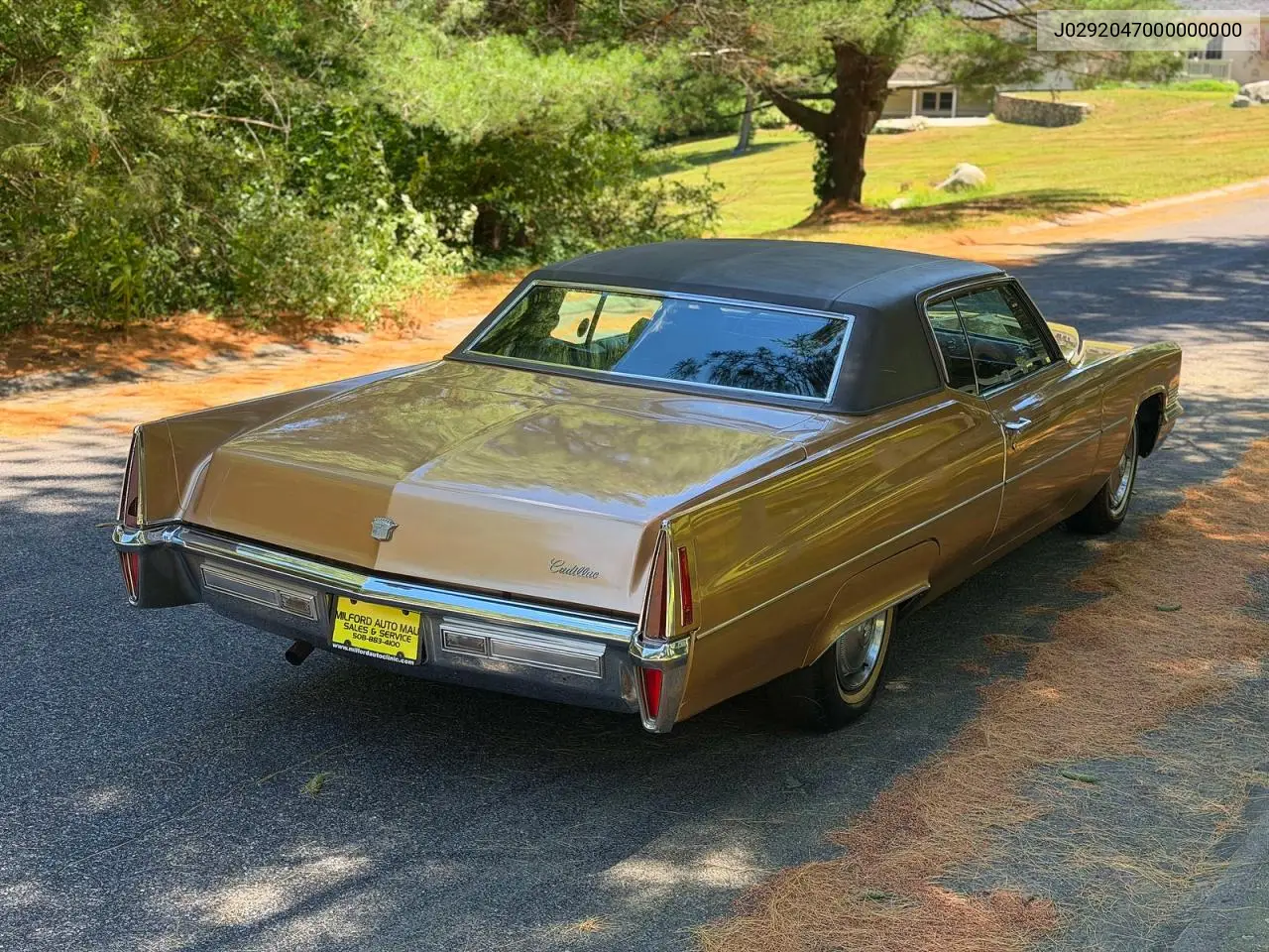 1970 Cadillac Deville Coupe VIN: J0292047000000000 Lot: 73340965