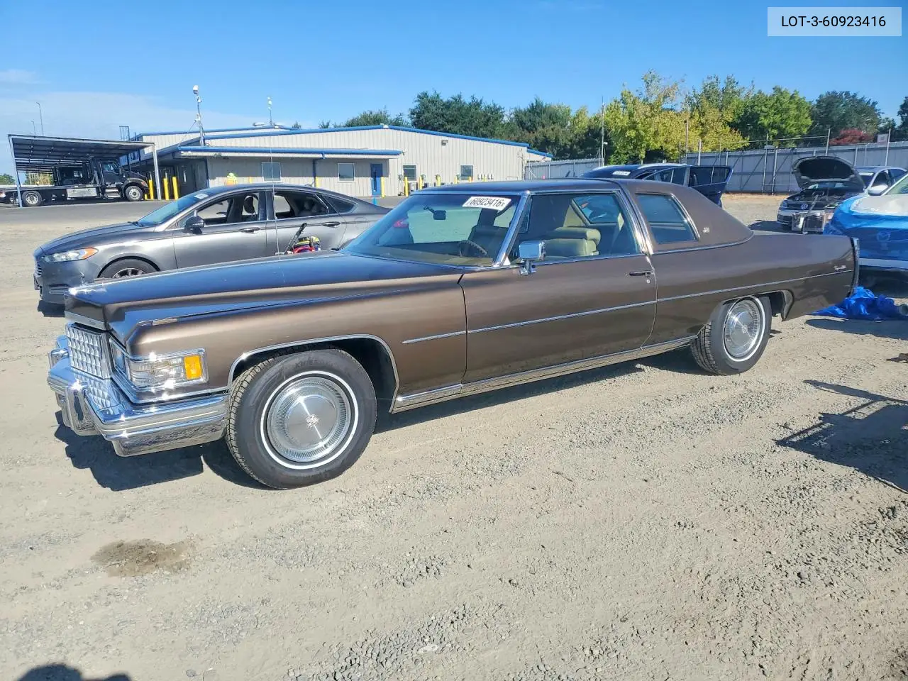 1976 Cadillac De Ville VIN: LOT-3-60923416 Lot: 60923416