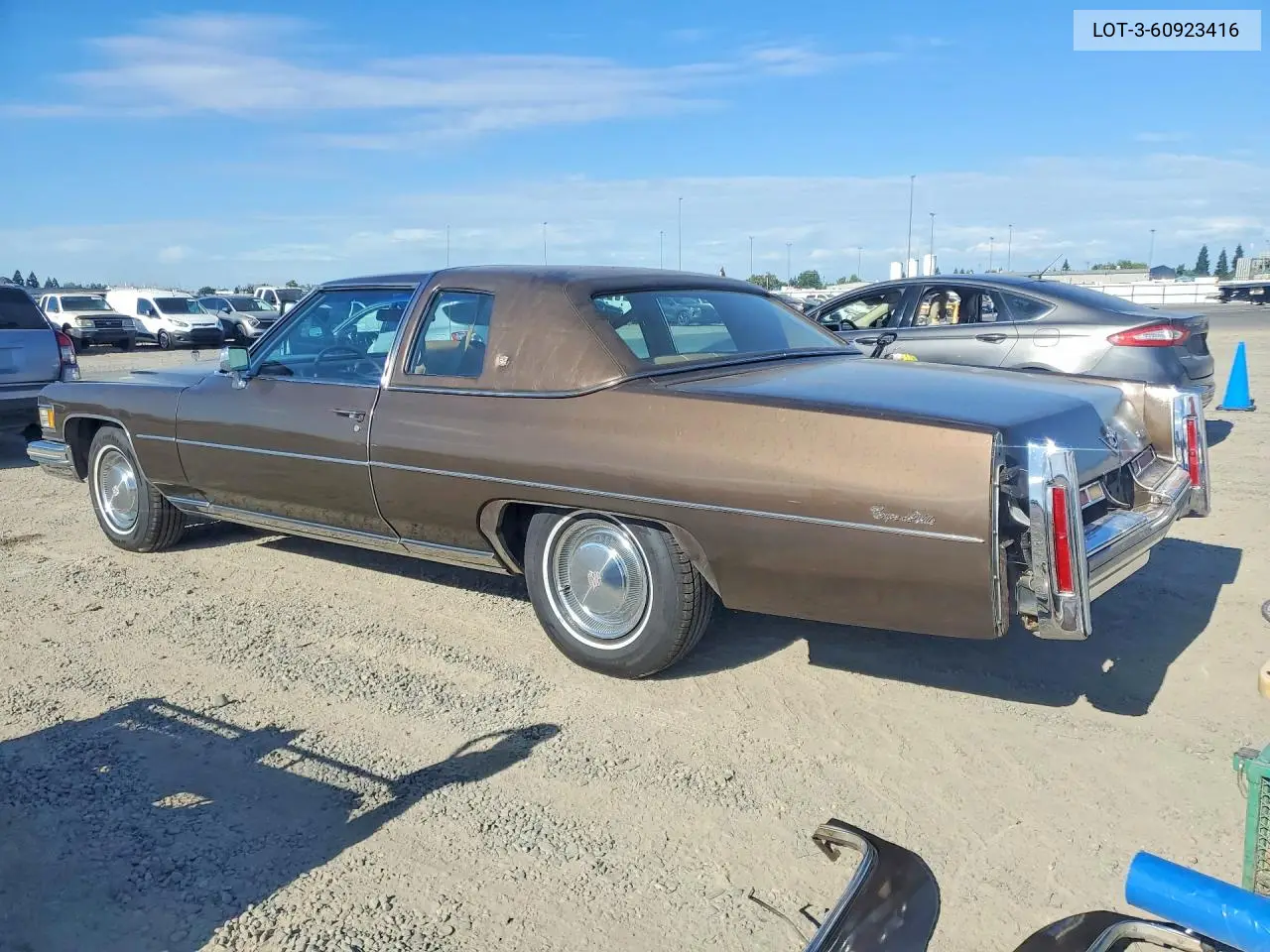 1976 Cadillac De Ville VIN: LOT-3-60923416 Lot: 60923416