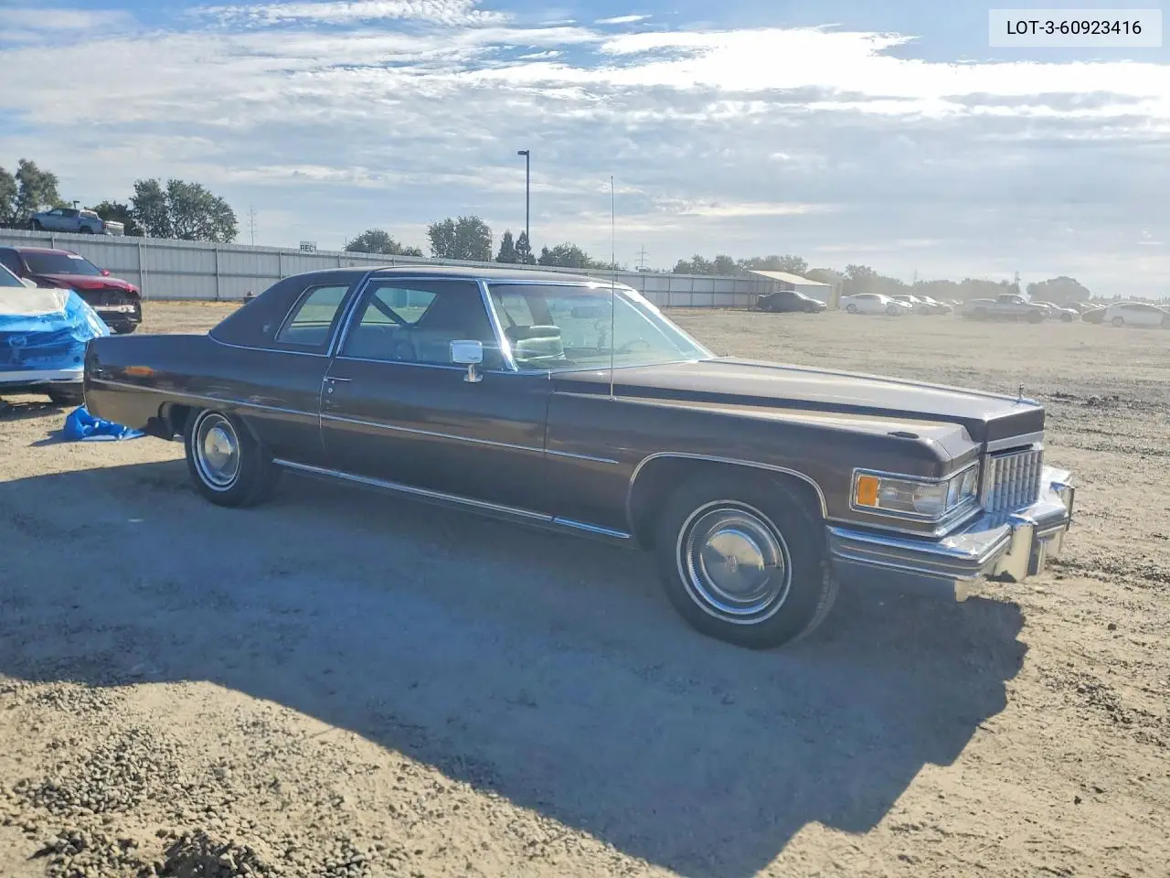 1976 Cadillac De Ville VIN: LOT-3-60923416 Lot: 60923416