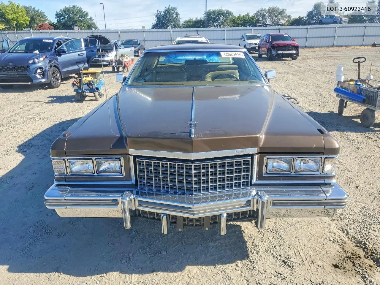 1976 Cadillac De Ville VIN: LOT-3-60923416 Lot: 60923416