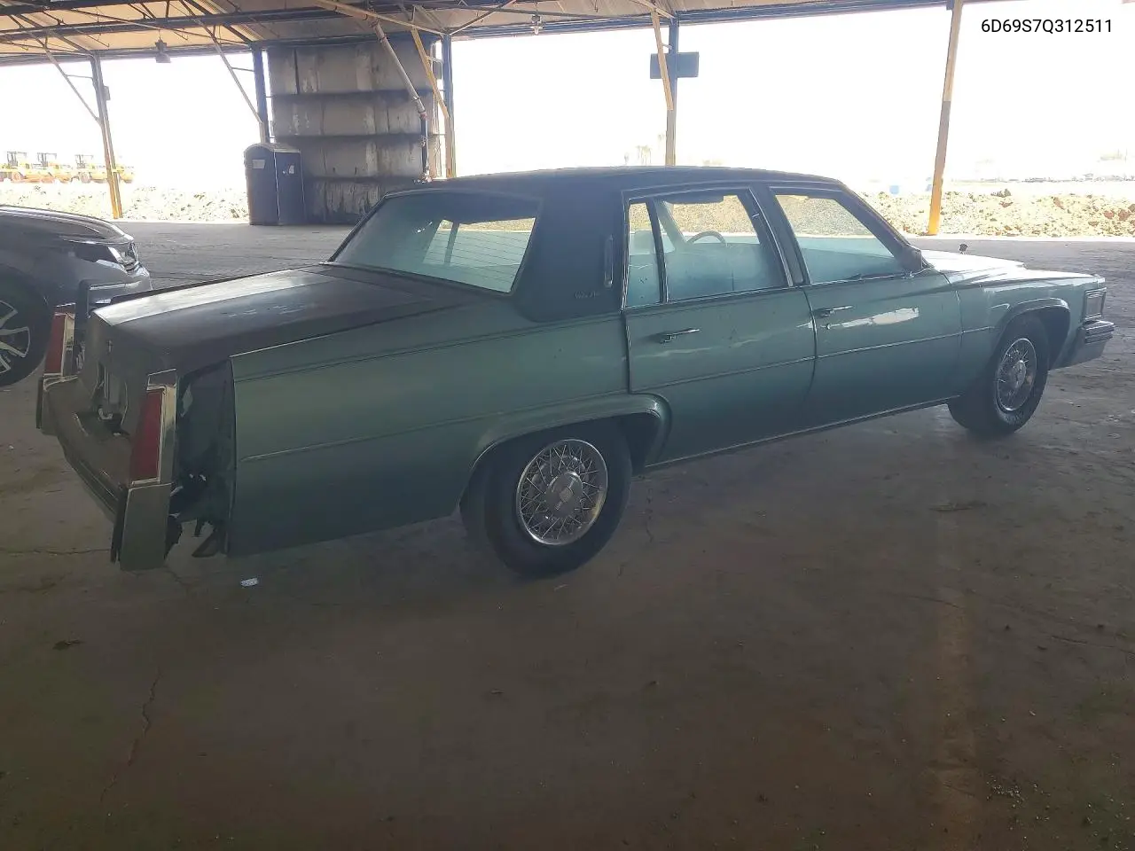 1977 Cadillac Deville VIN: 6D69S7Q312511 Lot: 52360076