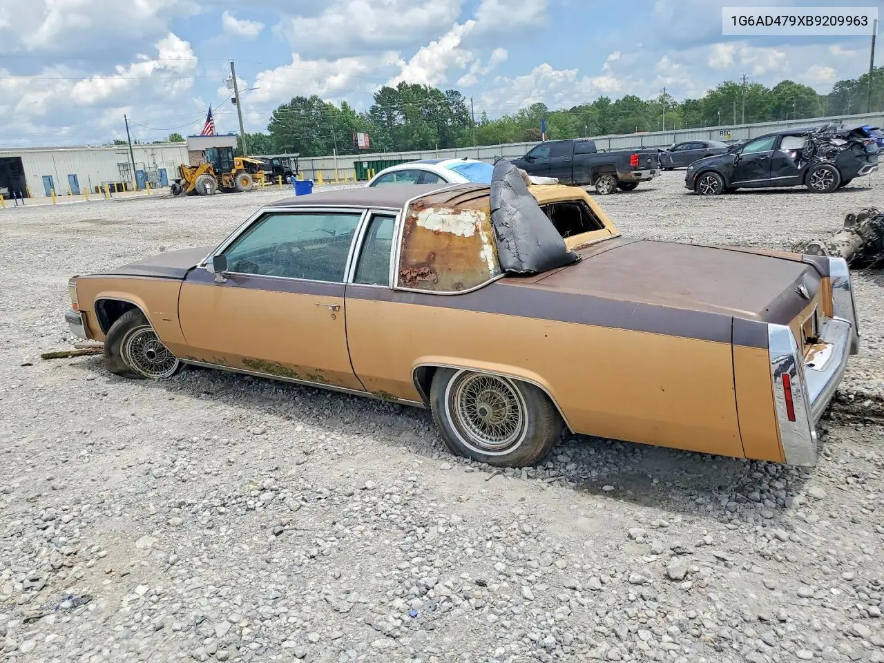 1981 Cadillac Deville VIN: 1G6AD479XB9209963 Lot: 56820266