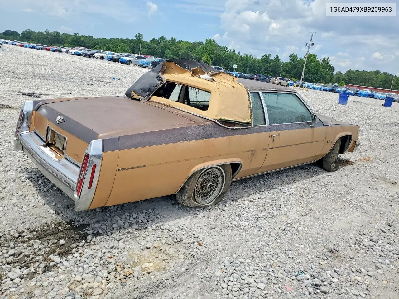 1981 Cadillac Deville VIN: 1G6AD479XB9209963 Lot: 56820266