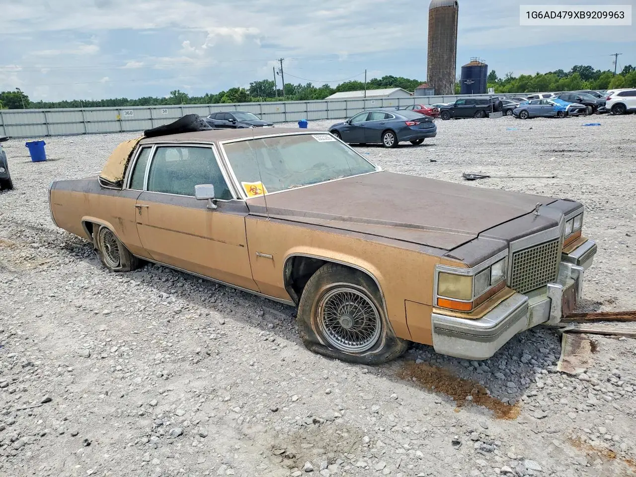 1981 Cadillac Deville VIN: 1G6AD479XB9209963 Lot: 56820266