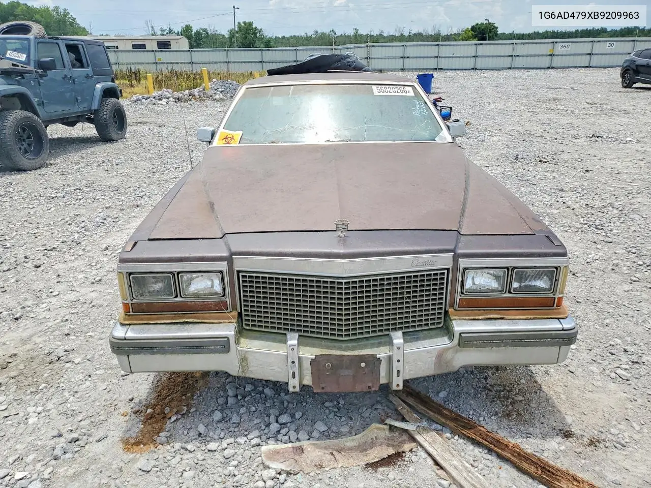 1981 Cadillac Deville VIN: 1G6AD479XB9209963 Lot: 56820266