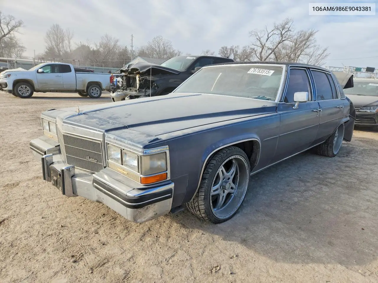 1984 Cadillac Deville VIN: 1G6AM6986E9043381 Lot: 76783515