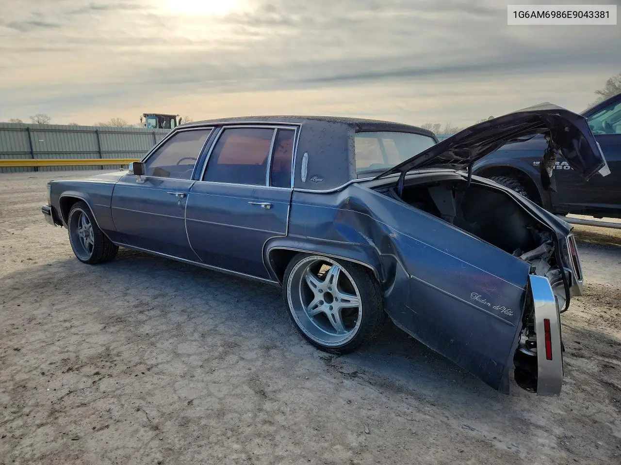 1984 Cadillac Deville VIN: 1G6AM6986E9043381 Lot: 76783515