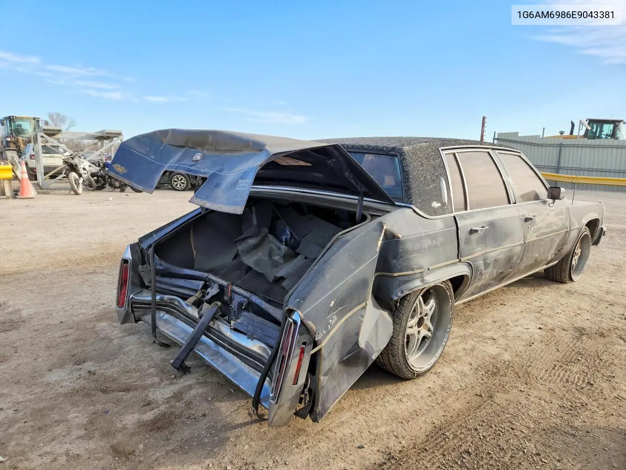1984 Cadillac Deville VIN: 1G6AM6986E9043381 Lot: 76783515