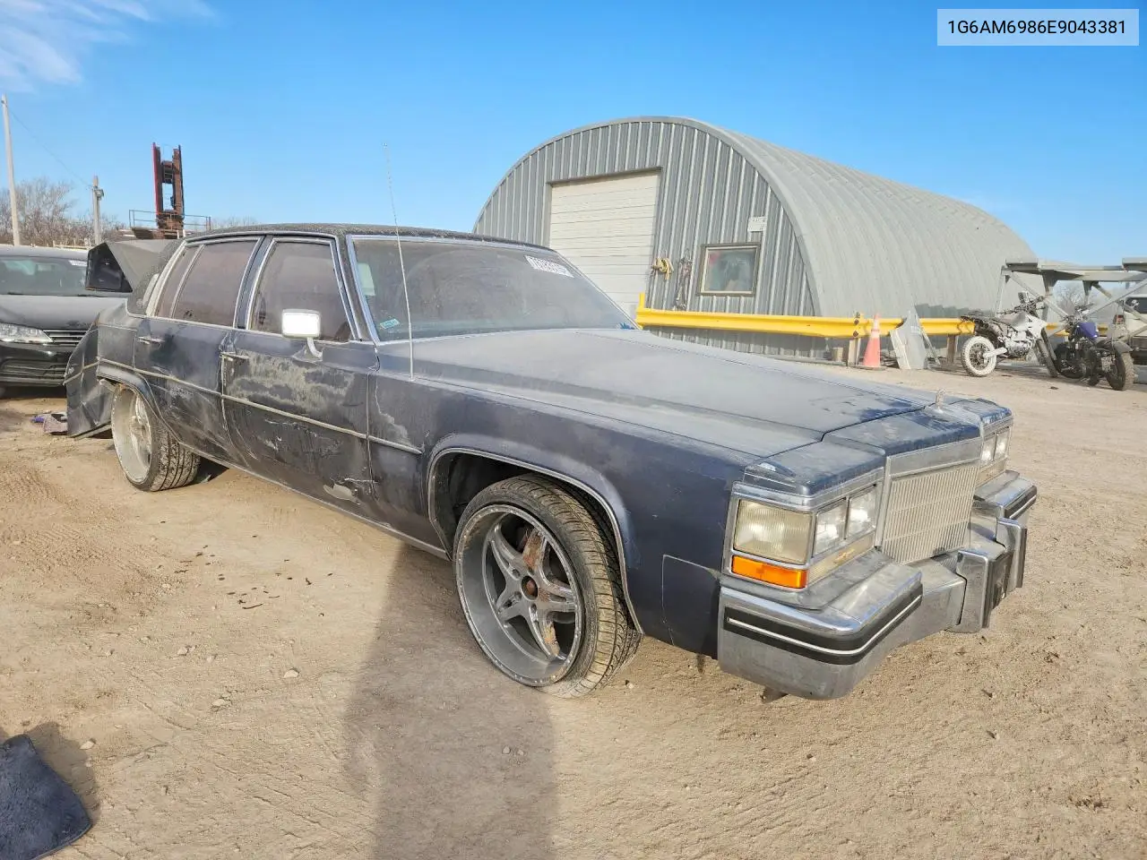 1984 Cadillac Deville VIN: 1G6AM6986E9043381 Lot: 76783515
