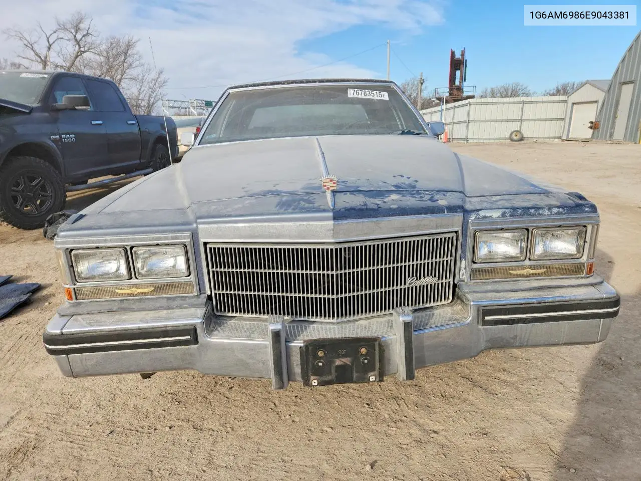 1984 Cadillac Deville VIN: 1G6AM6986E9043381 Lot: 76783515