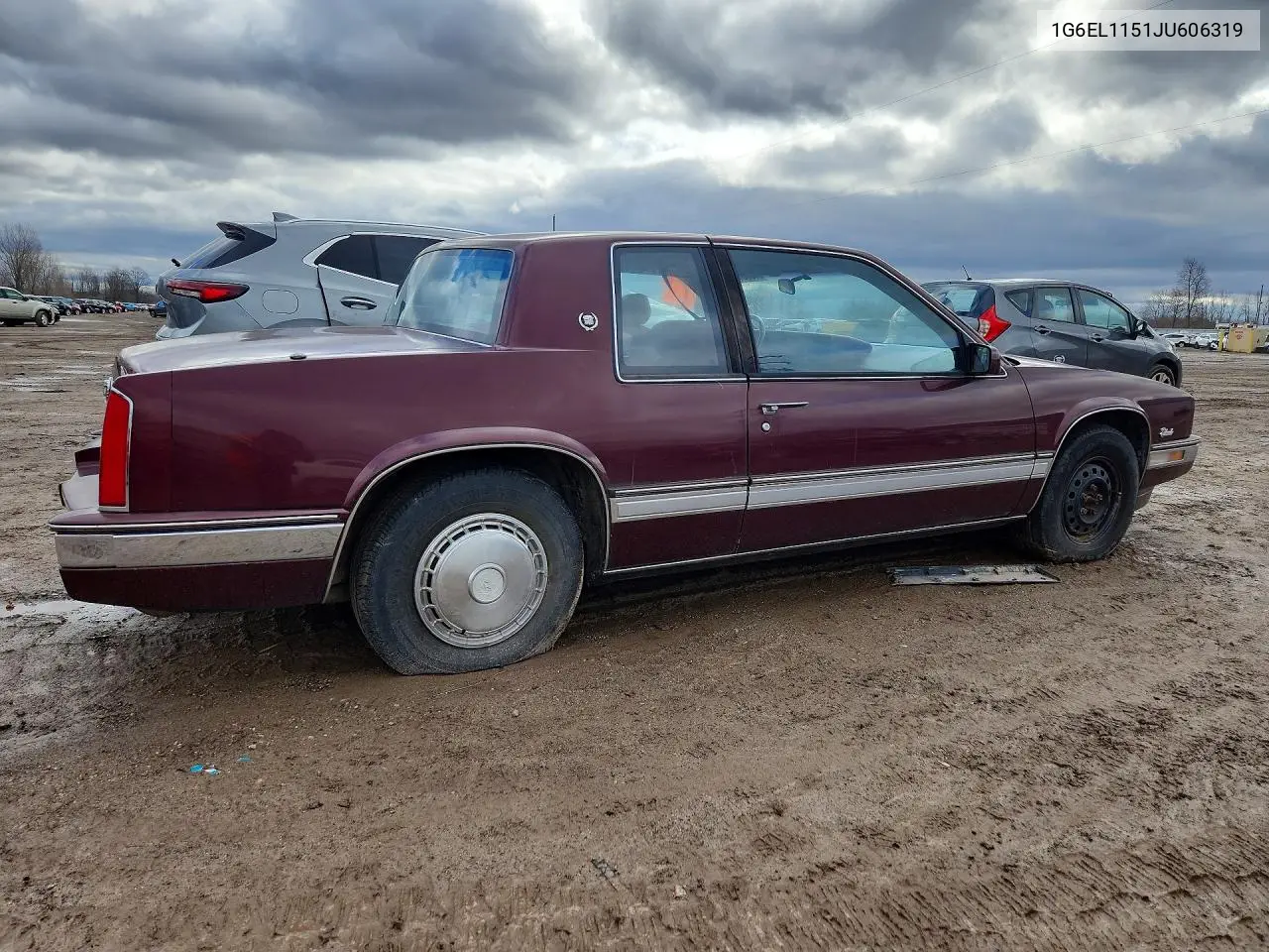 1986 Cadillac Deville VIN: 1G6EL1151JU606319 Lot: 46001426