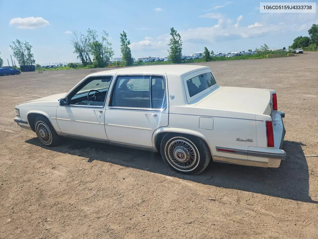 1988 Cadillac Deville VIN: 1G6CD5159J4333738 Lot: 60028126