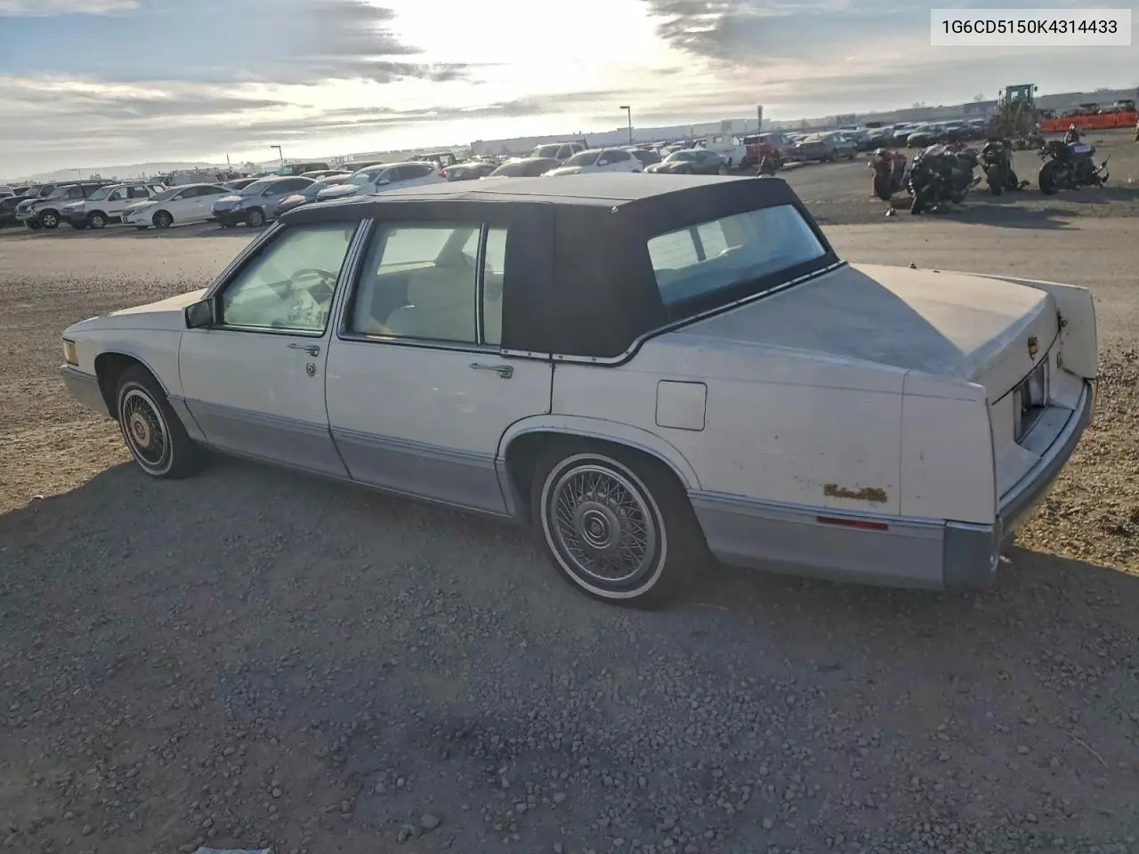 1989 Cadillac Deville VIN: 1G6CD5150K4314433 Lot: 97623915
