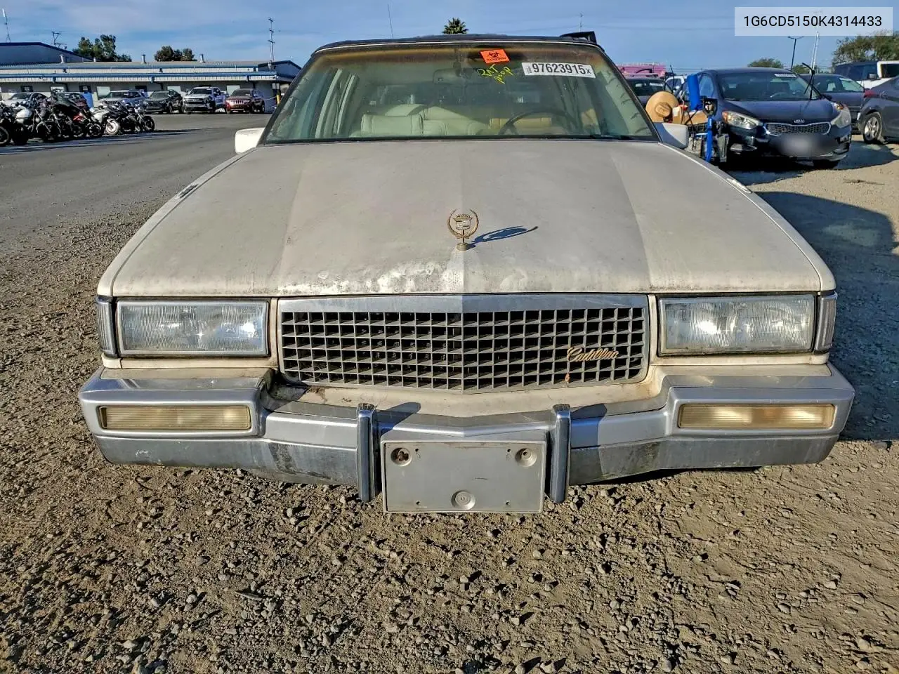 1989 Cadillac Deville VIN: 1G6CD5150K4314433 Lot: 97623915