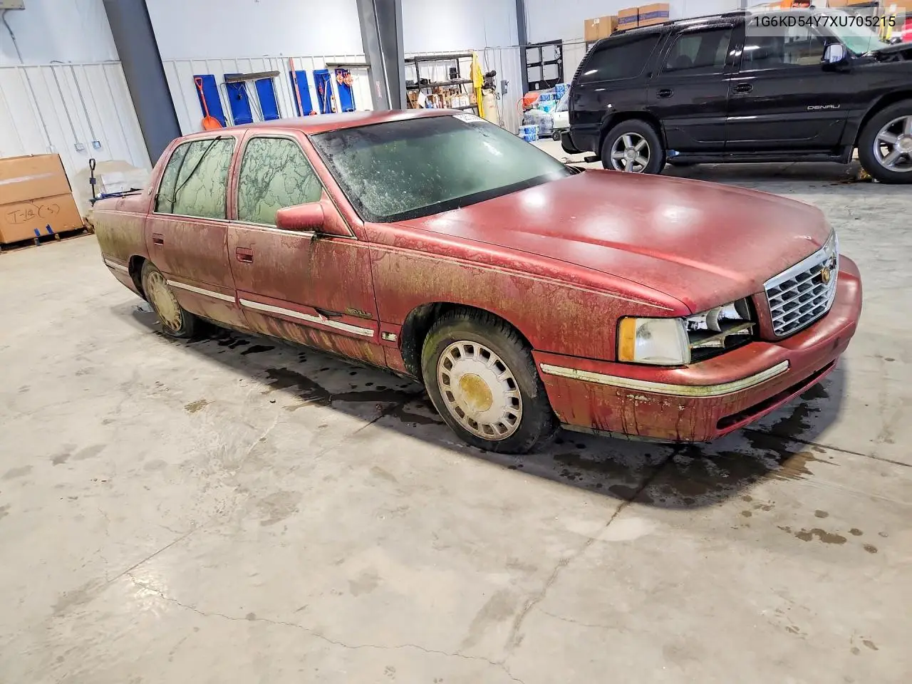 1991 Cadi Brougham VIN: 1G6KD54Y7XU705215 Lot: 52593086