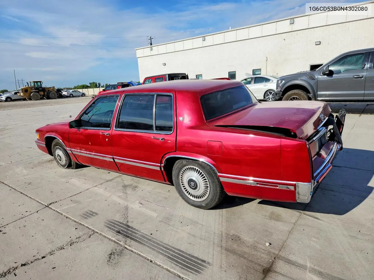 1992 Cadillac Deville VIN: 1G6CD53B0N4302080 Lot: 61600666