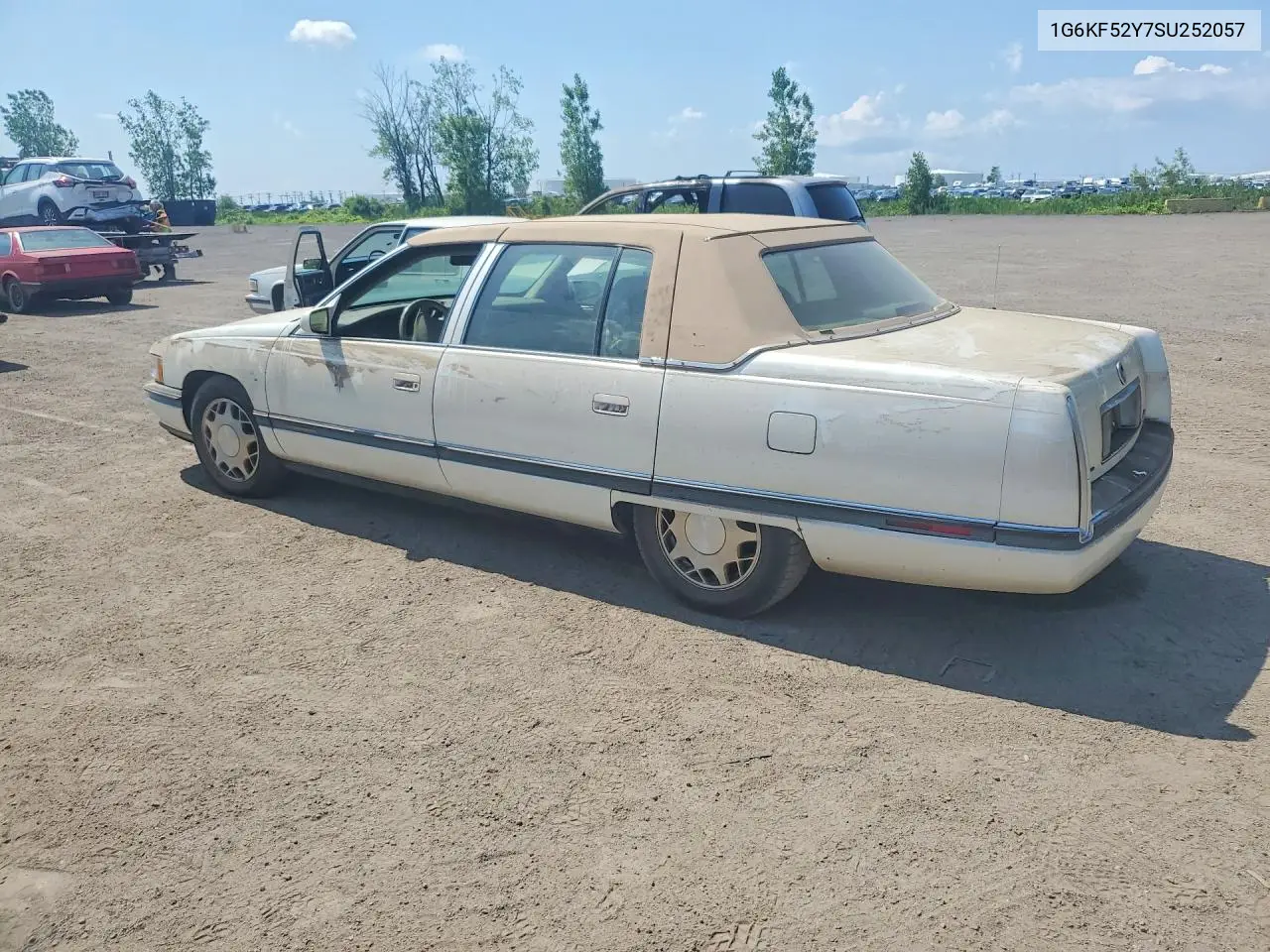 1995 Cadillac Deville Concours VIN: 1G6KF52Y7SU252057 Lot: 60027116