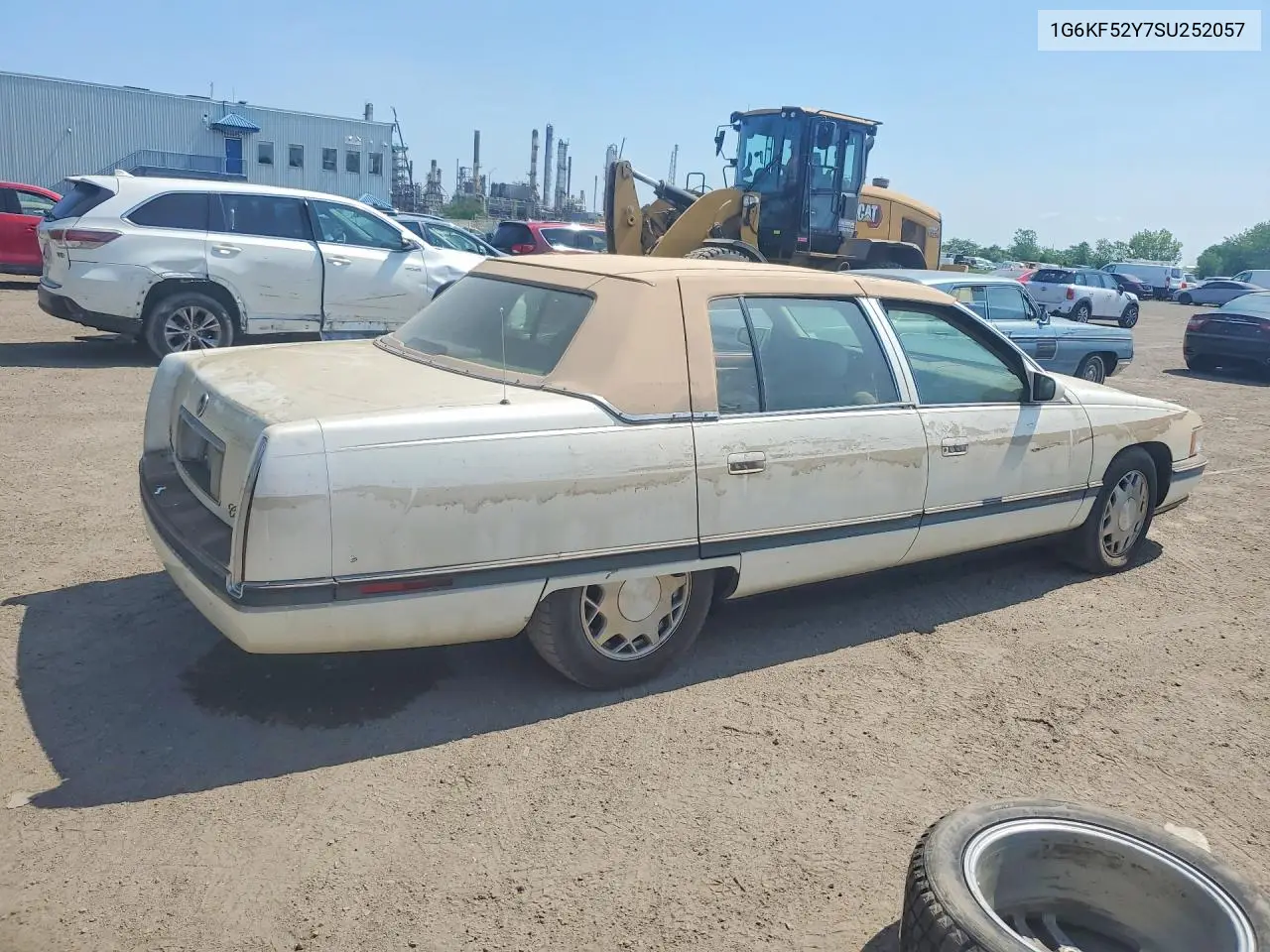 1995 Cadillac Deville Concours VIN: 1G6KF52Y7SU252057 Lot: 60027116