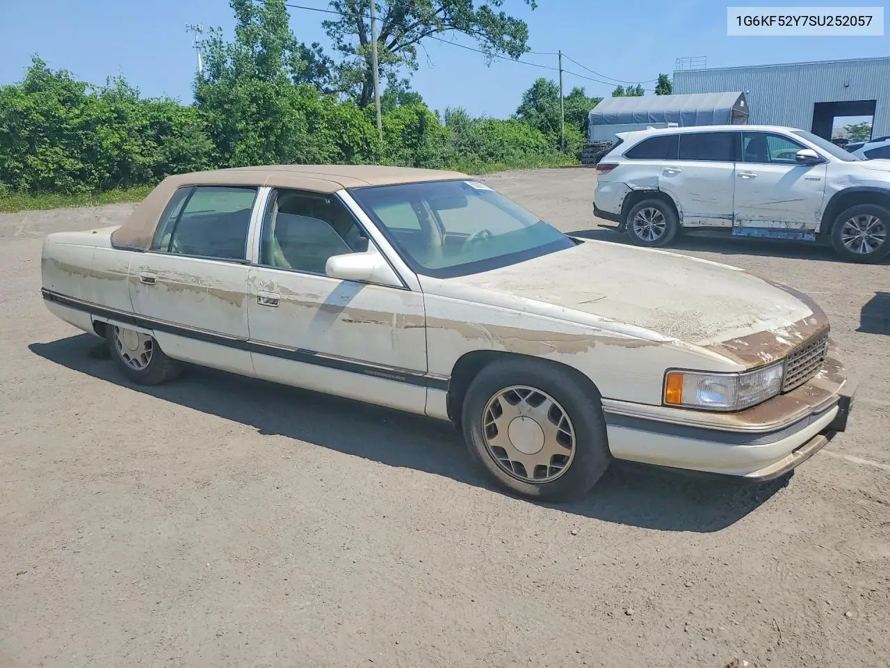 1995 Cadillac Deville Concours VIN: 1G6KF52Y7SU252057 Lot: 60027116