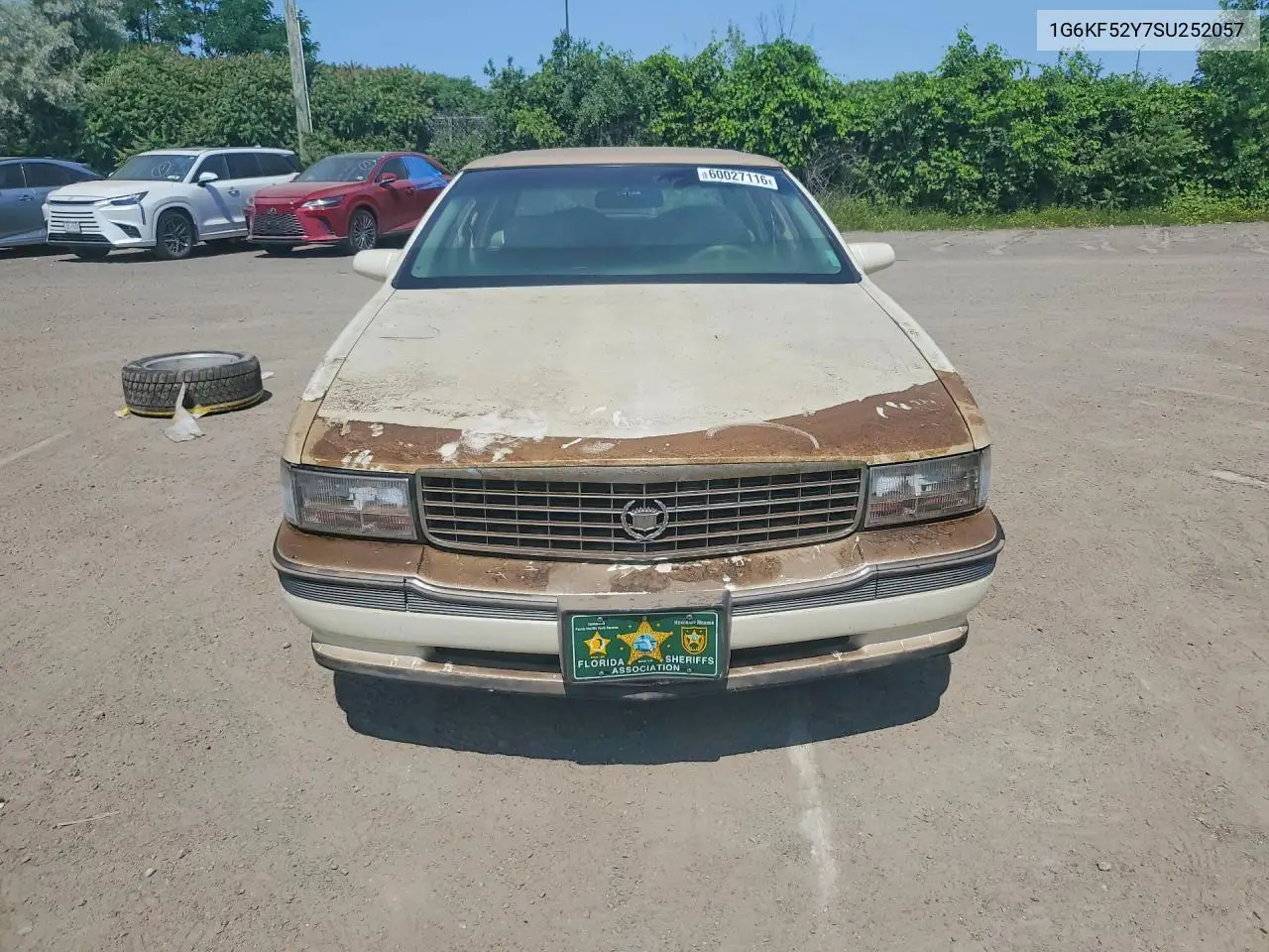 1995 Cadillac Deville Concours VIN: 1G6KF52Y7SU252057 Lot: 60027116