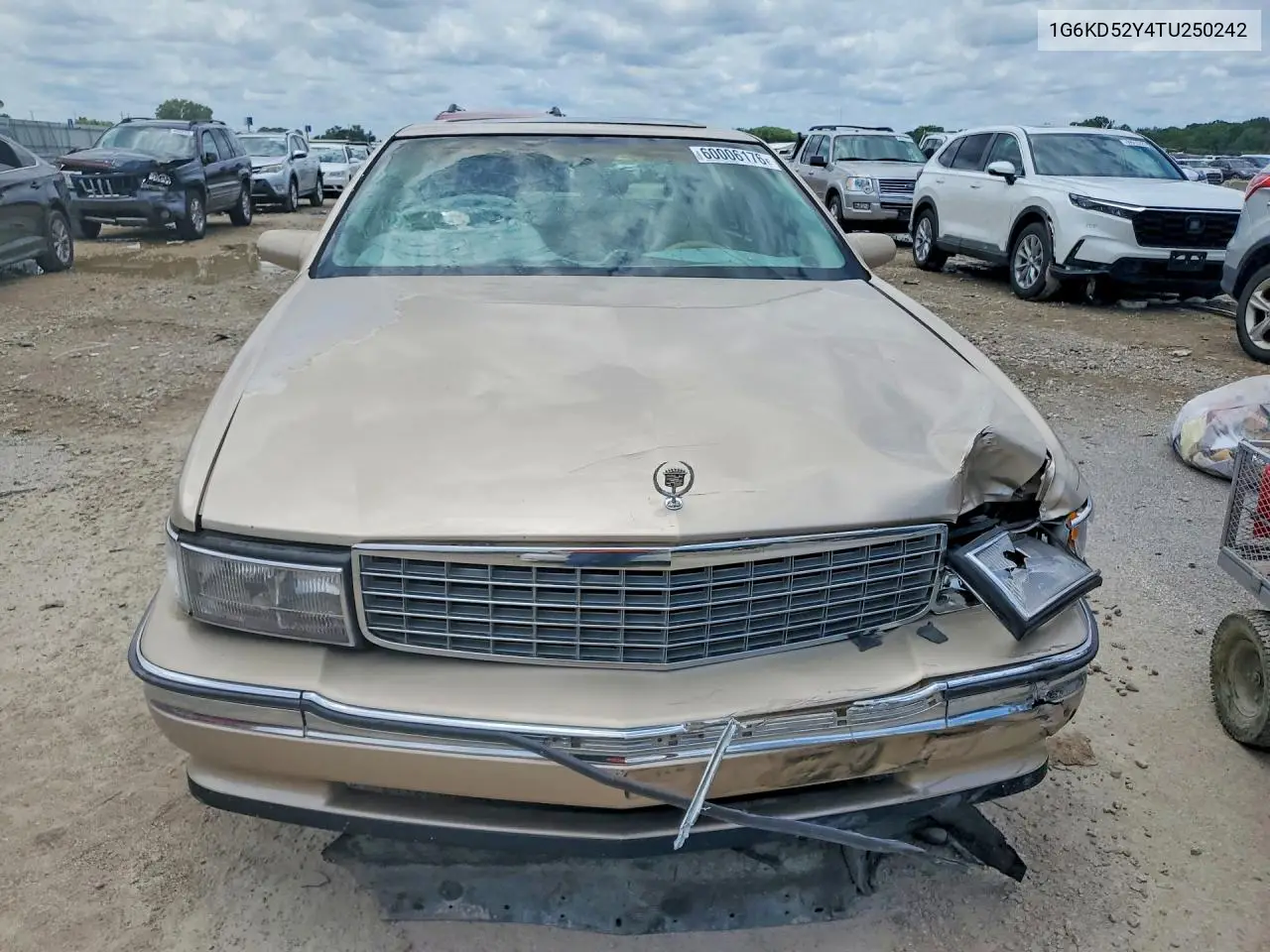 1996 Cadillac Deville VIN: 1G6KD52Y4TU250242 Lot: 60006176