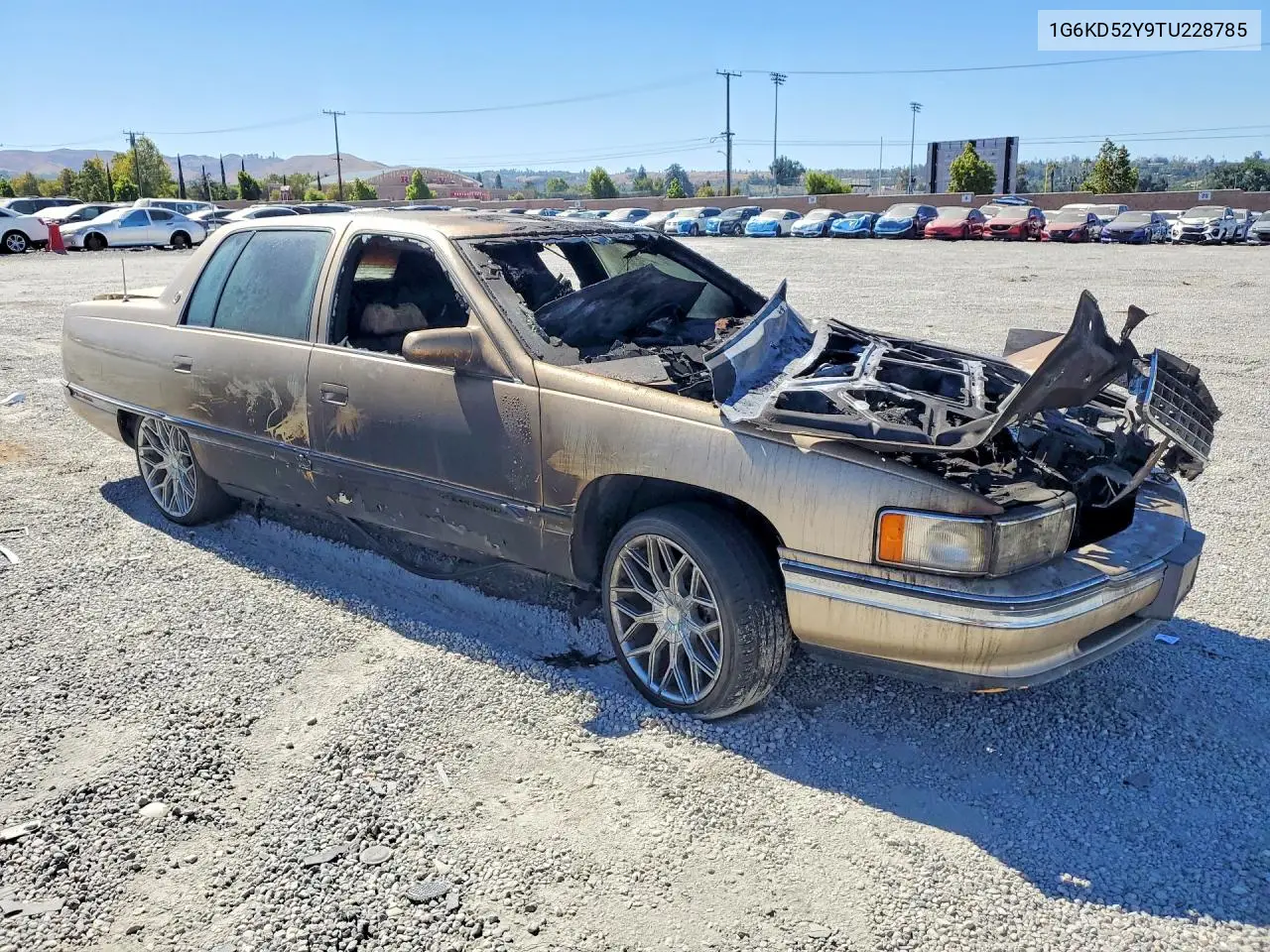 1996 Cadillac Deville VIN: 1G6KD52Y9TU228785 Lot: 60706826