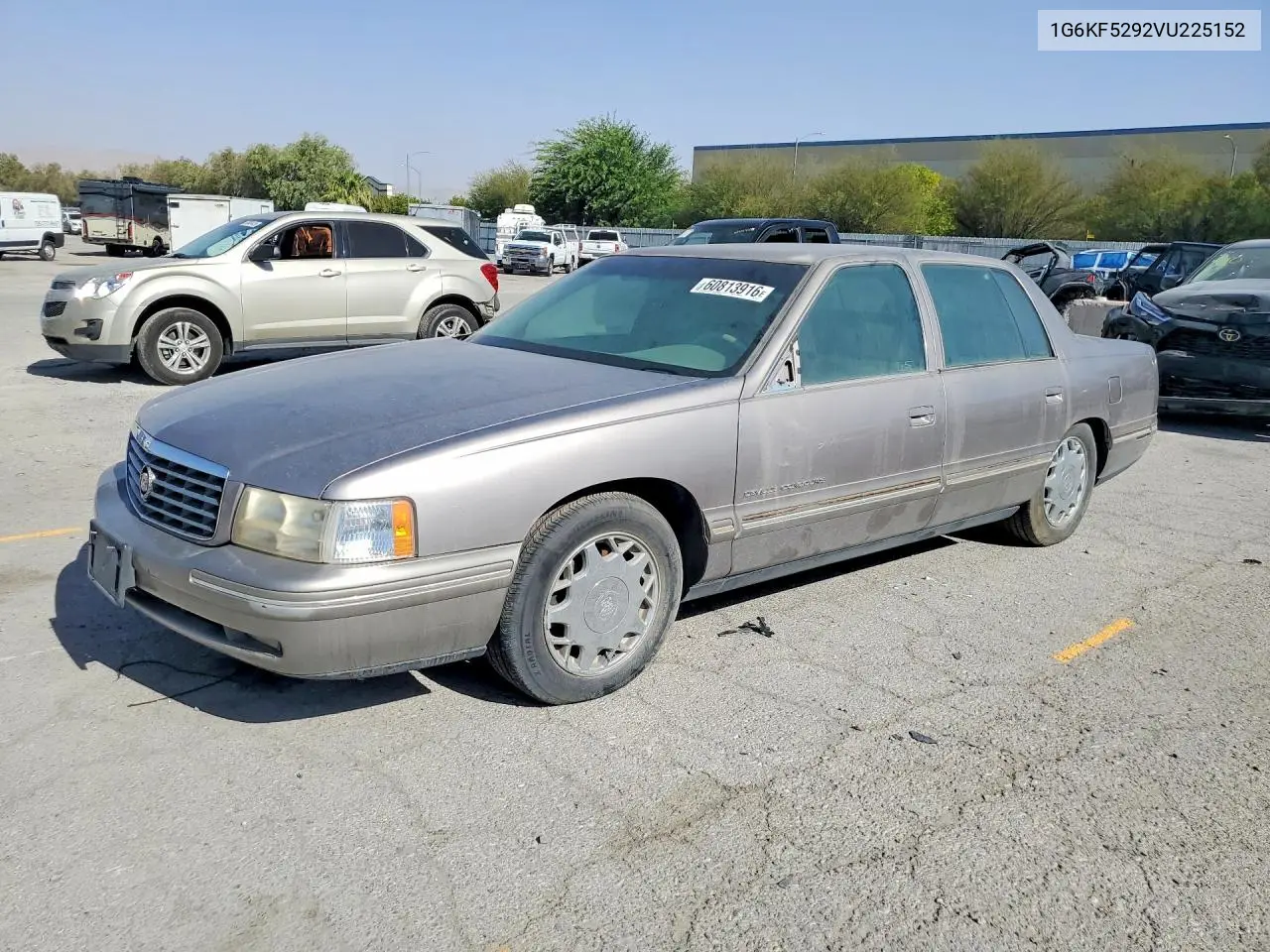 1997 Cadillac Deville Concours VIN: 1G6KF5292VU225152 Lot: 60813916