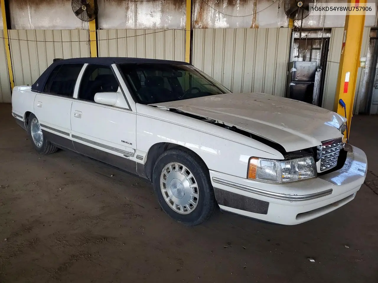 1998 Cadillac Deville VIN: 1G6KD54Y8WU757906 Lot: 45876856