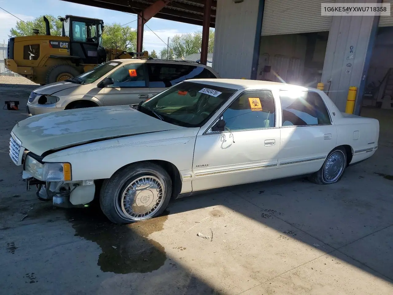 1998 Cadillac Deville Delegance VIN: 1G6KE54YXWU718358 Lot: 52943476