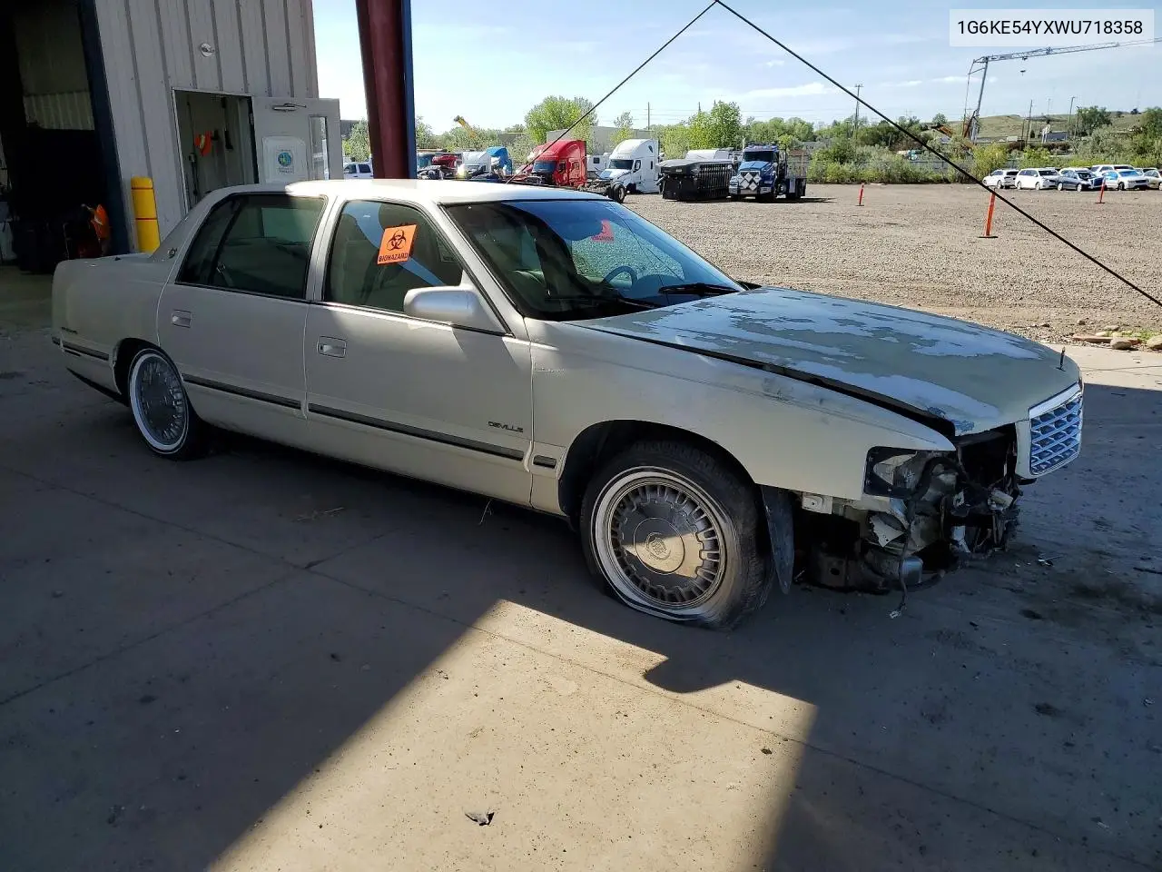 1998 Cadillac Deville Delegance VIN: 1G6KE54YXWU718358 Lot: 52943476