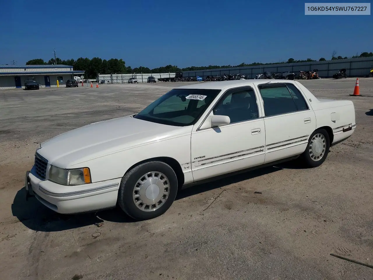 1998 Cadillac Deville VIN: 1G6KD54Y5WU767227 Lot: 60465746