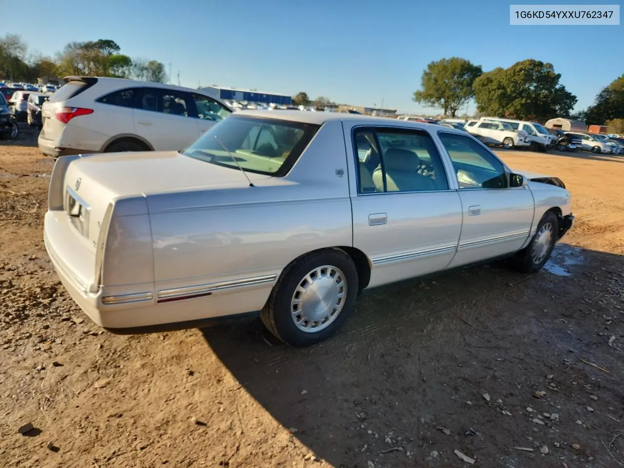 1999 Cadillac Deville VIN: 1G6KD54YXXU762347 Lot: 52898776