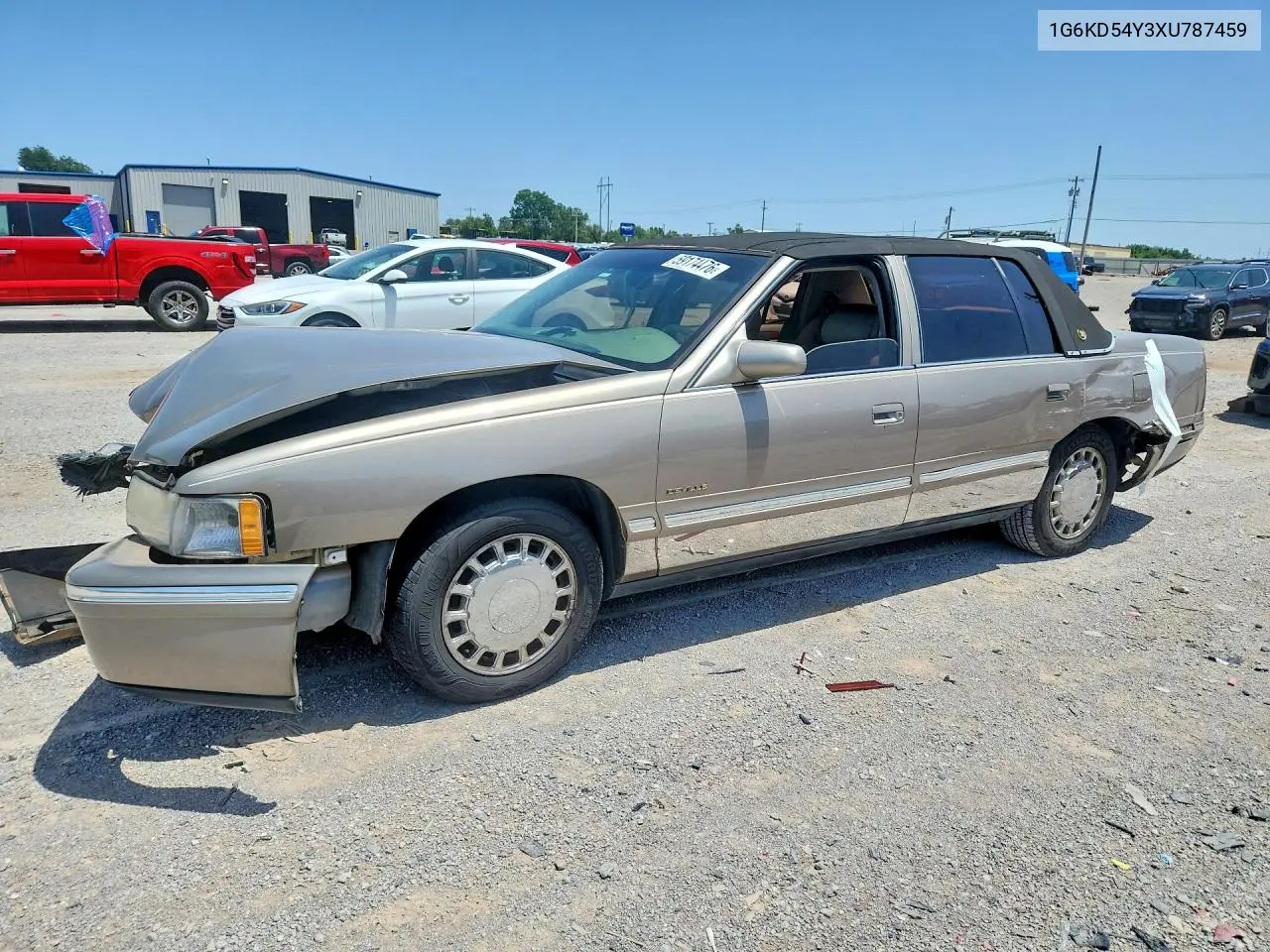 1999 Cadillac Deville VIN: 1G6KD54Y3XU787459 Lot: 59174476