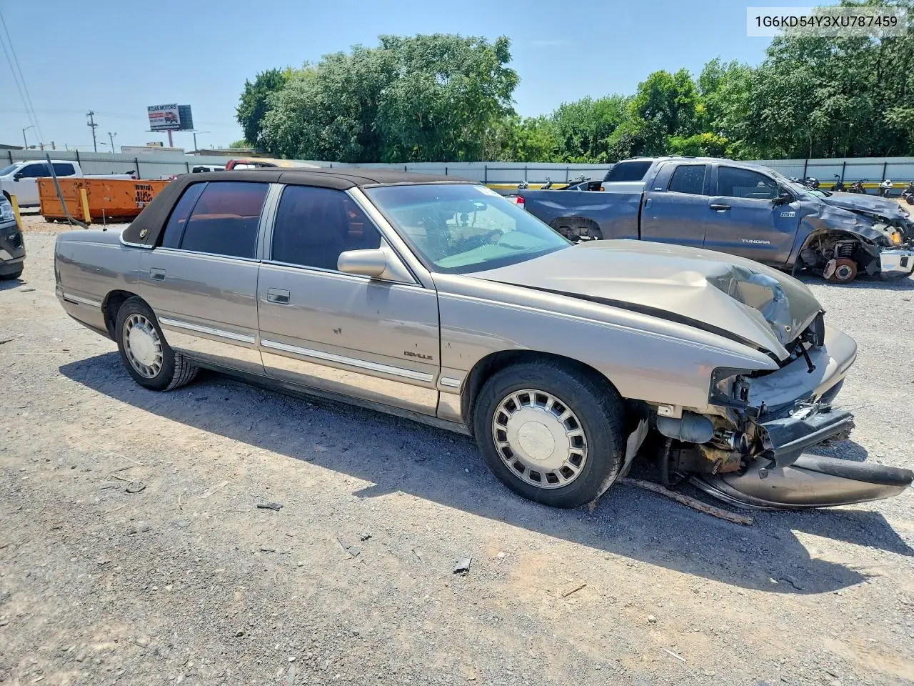 1999 Cadillac Deville VIN: 1G6KD54Y3XU787459 Lot: 59174476