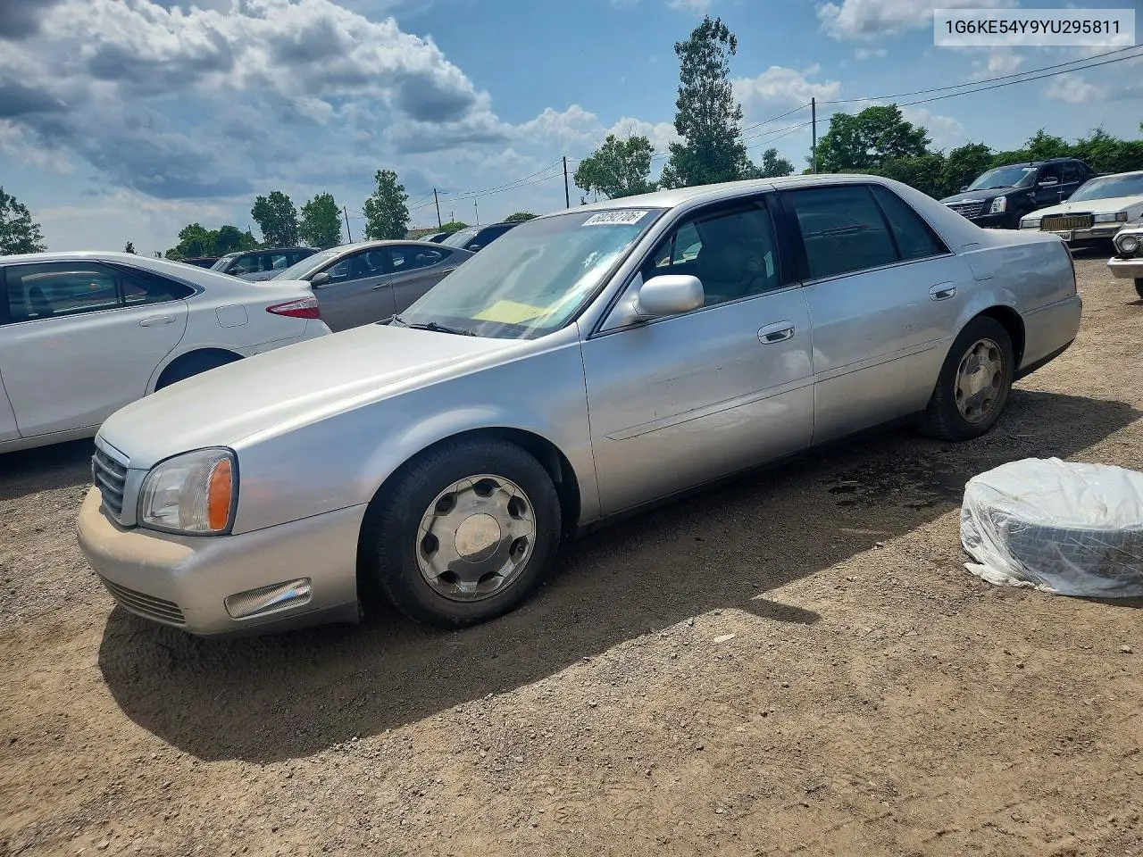 2000 Cadillac Deville Dhs VIN: 1G6KE54Y9YU295811 Lot: 60292706
