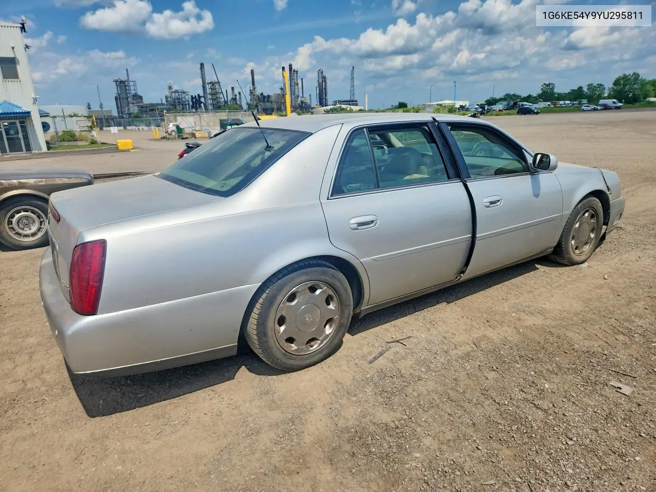 2000 Cadillac Deville Dhs VIN: 1G6KE54Y9YU295811 Lot: 60292706