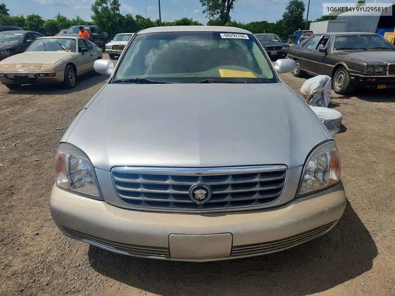 2000 Cadillac Deville Dhs VIN: 1G6KE54Y9YU295811 Lot: 60292706