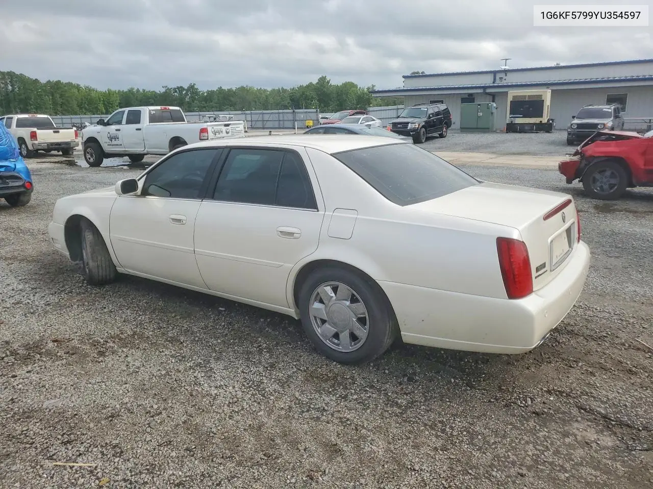 2000 Cadillac Deville Dts VIN: 1G6KF5799YU354597 Lot: 60958746
