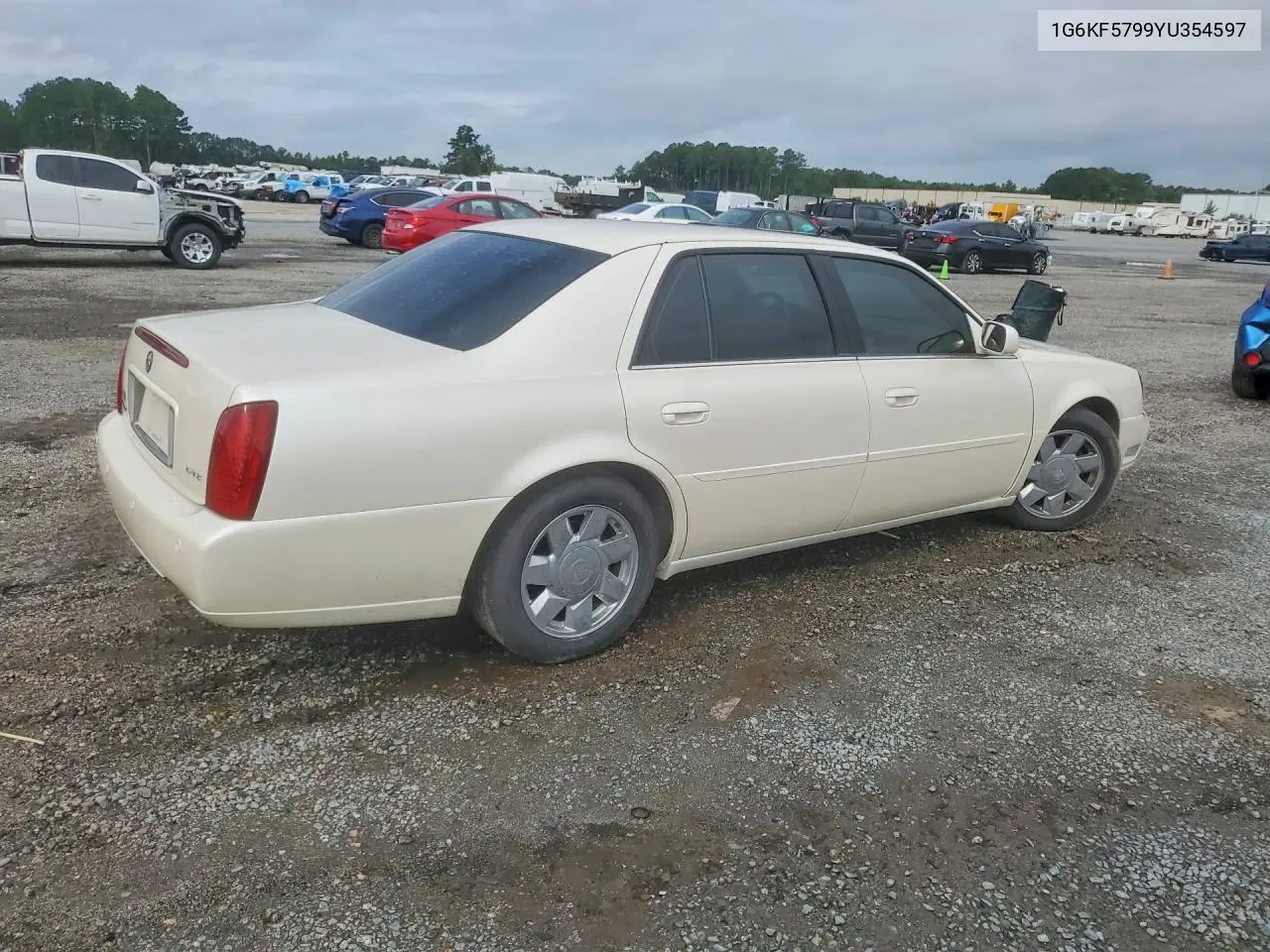 2000 Cadillac Deville Dts VIN: 1G6KF5799YU354597 Lot: 60958746