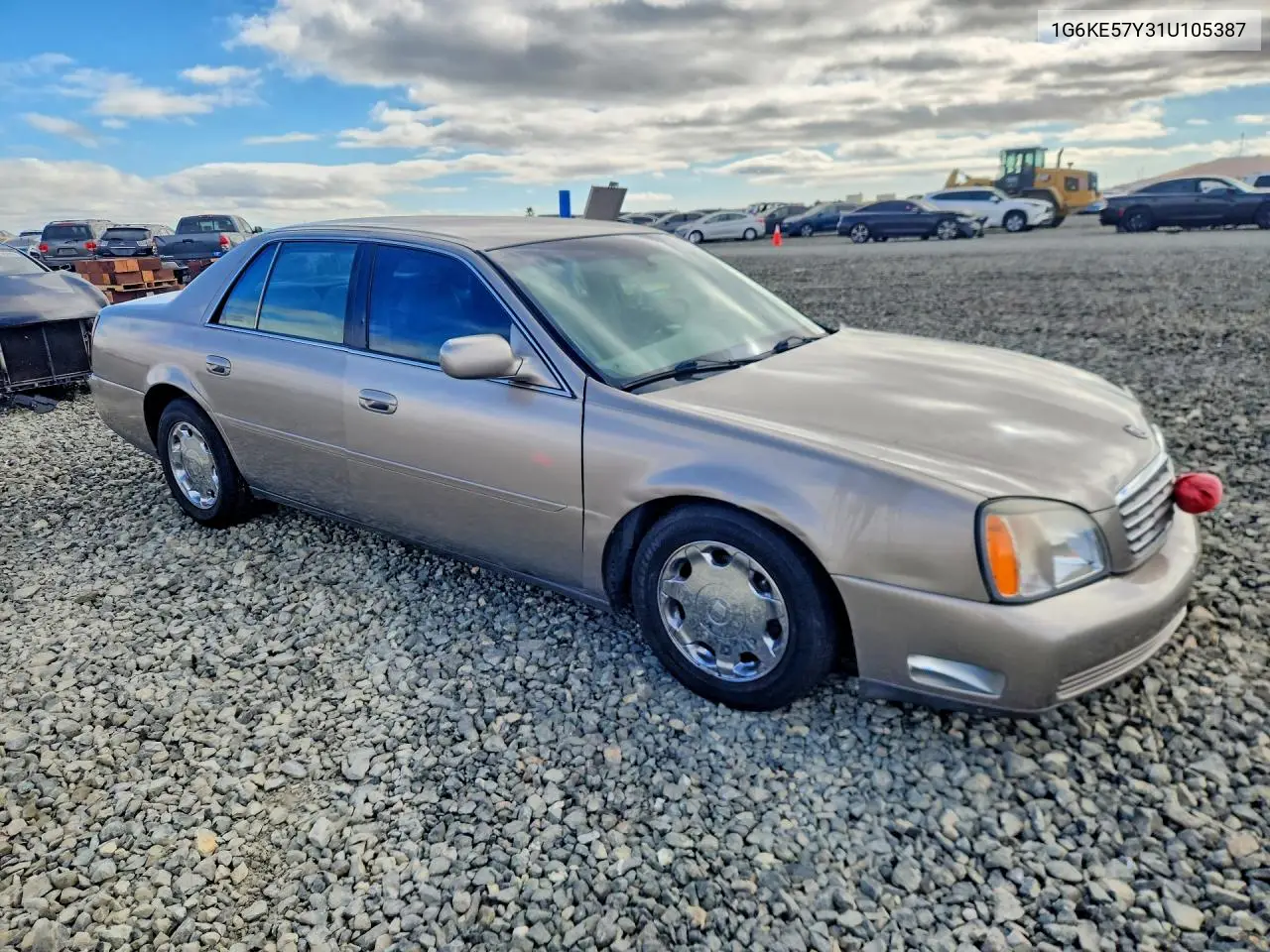 2001 Cadillac Deville Dhs VIN: 1G6KE57Y31U105387 Lot: 61185796