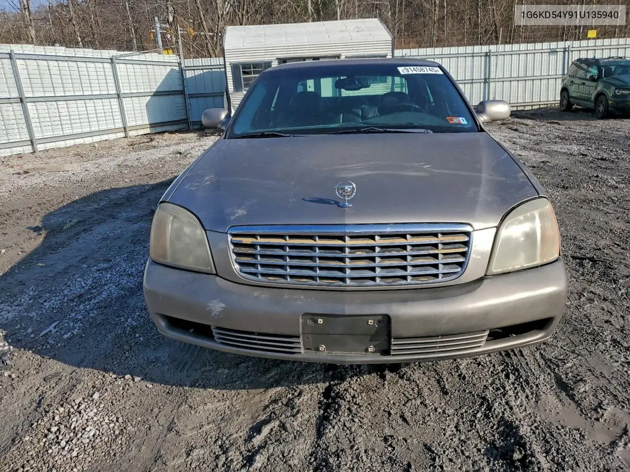 2001 Cadillac Deville VIN: 1G6KD54Y91U135940 Lot: 91458745