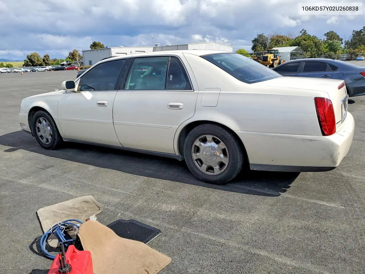 2002 Cadillac Deville VIN: 1G6KD57Y02U260838 Lot: 50958796
