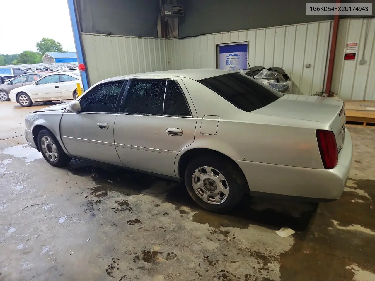2002 Cadillac Deville VIN: 1G6KD54YX2U174943 Lot: 57320626