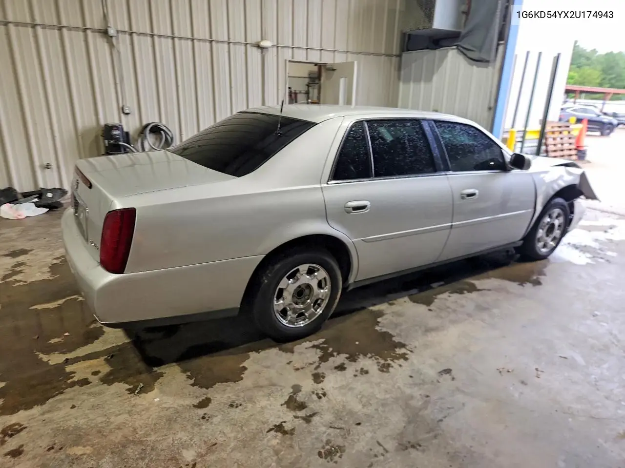 2002 Cadillac Deville VIN: 1G6KD54YX2U174943 Lot: 57320626